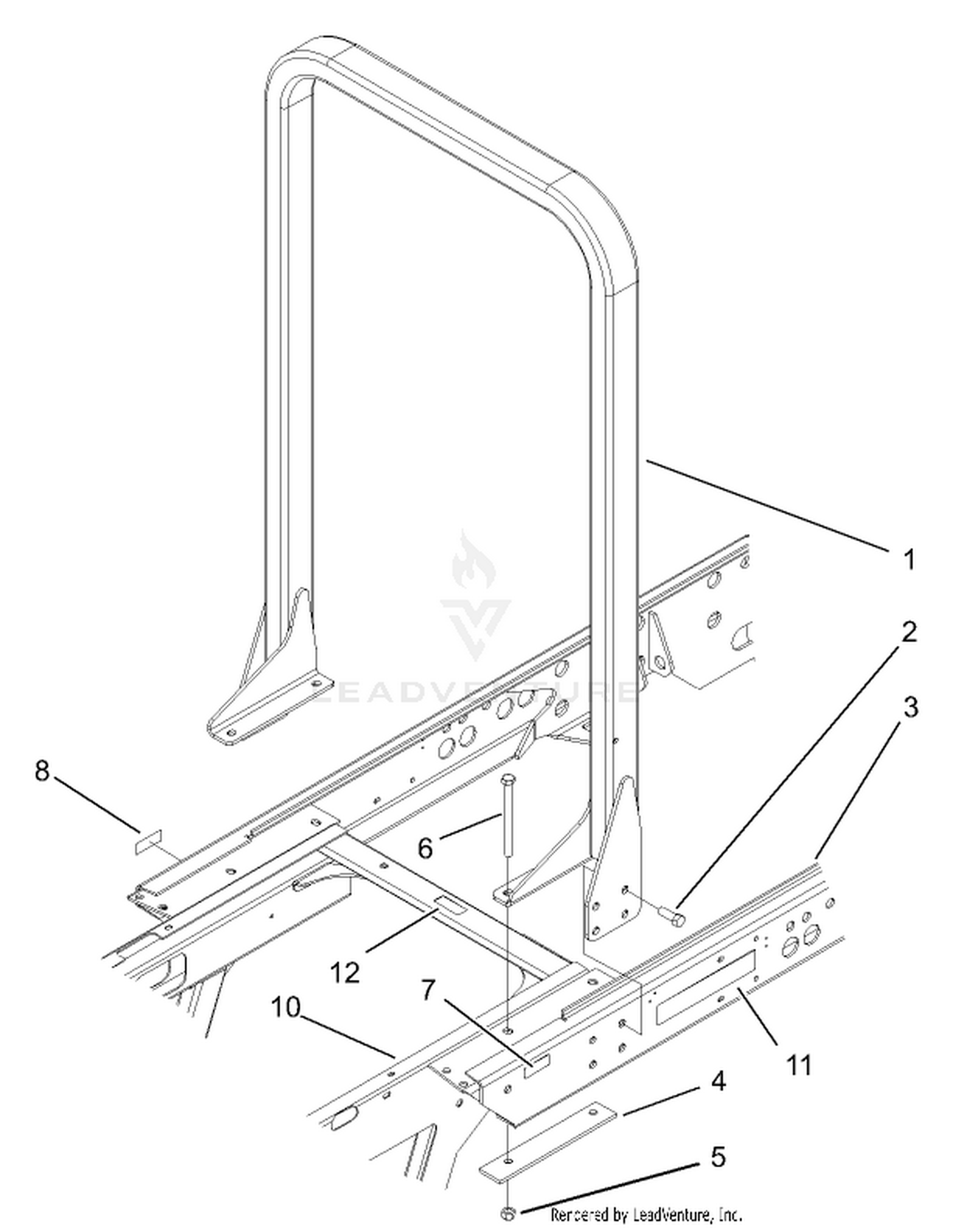 Roll-Over Protection System and Frame Assembly