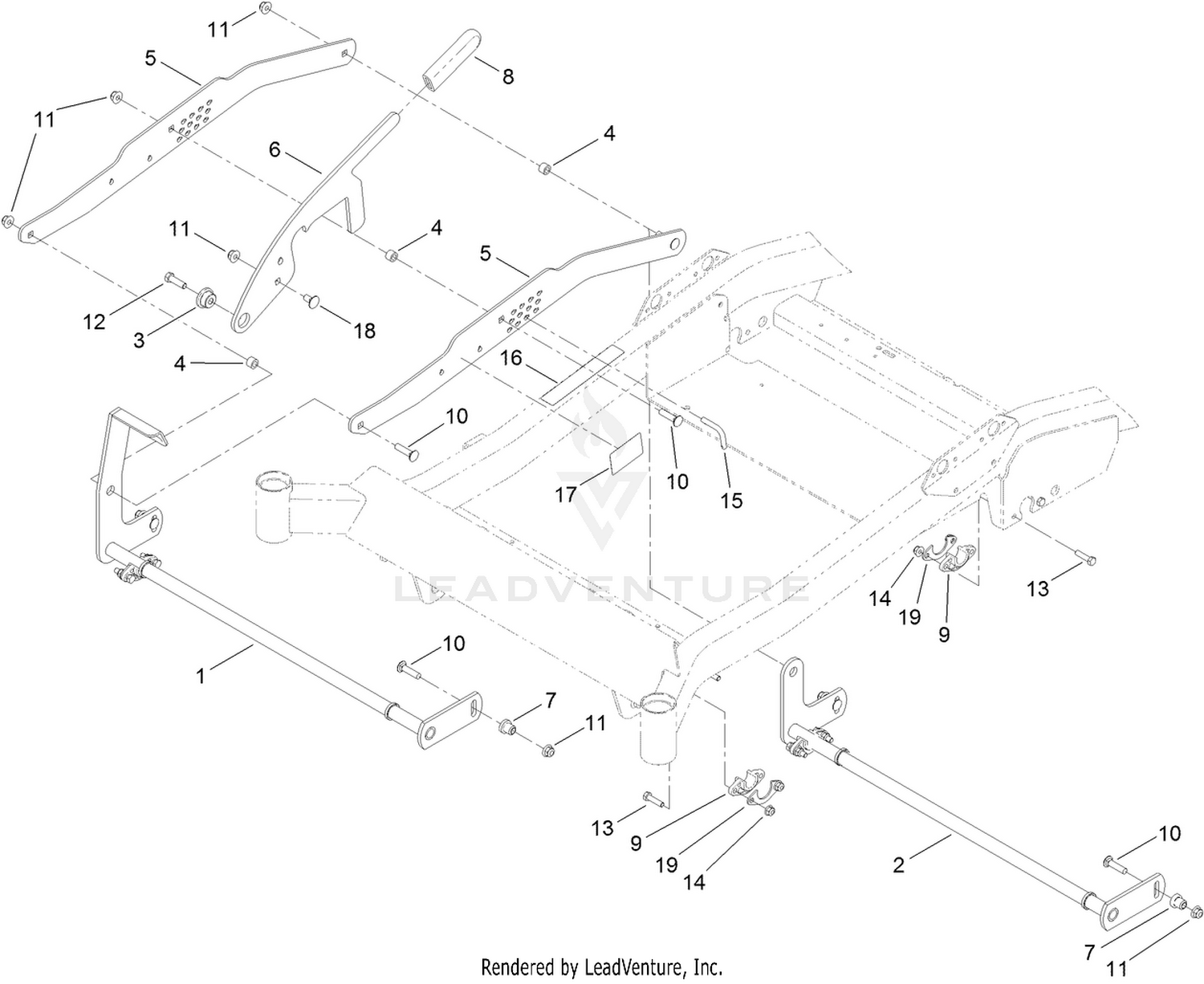 Deck Lift Assembly
