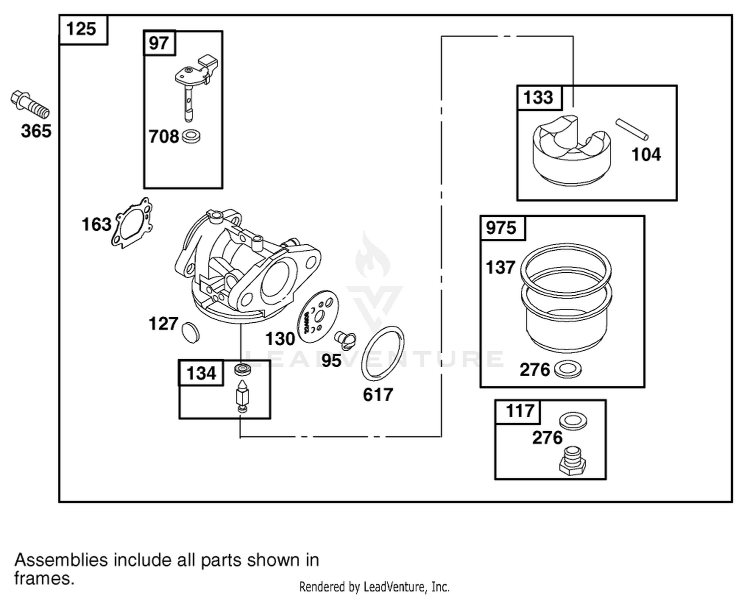 Engine Briggs  Stratton Model 12f802-1769-B1 3