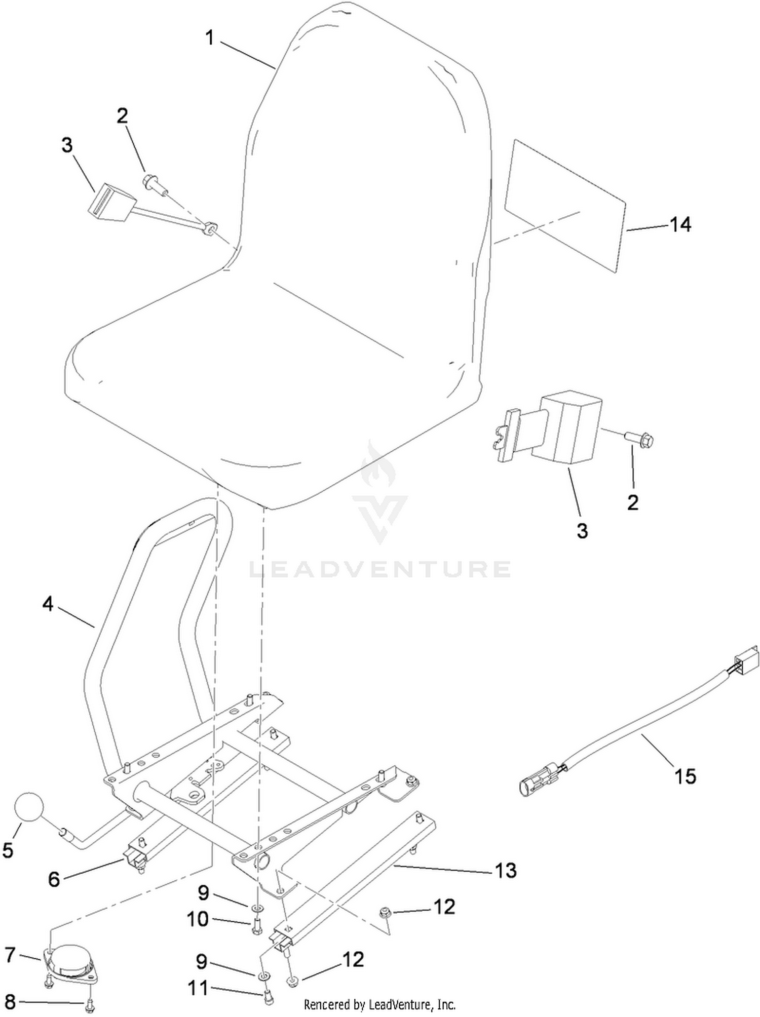 Standard Seat Assembly