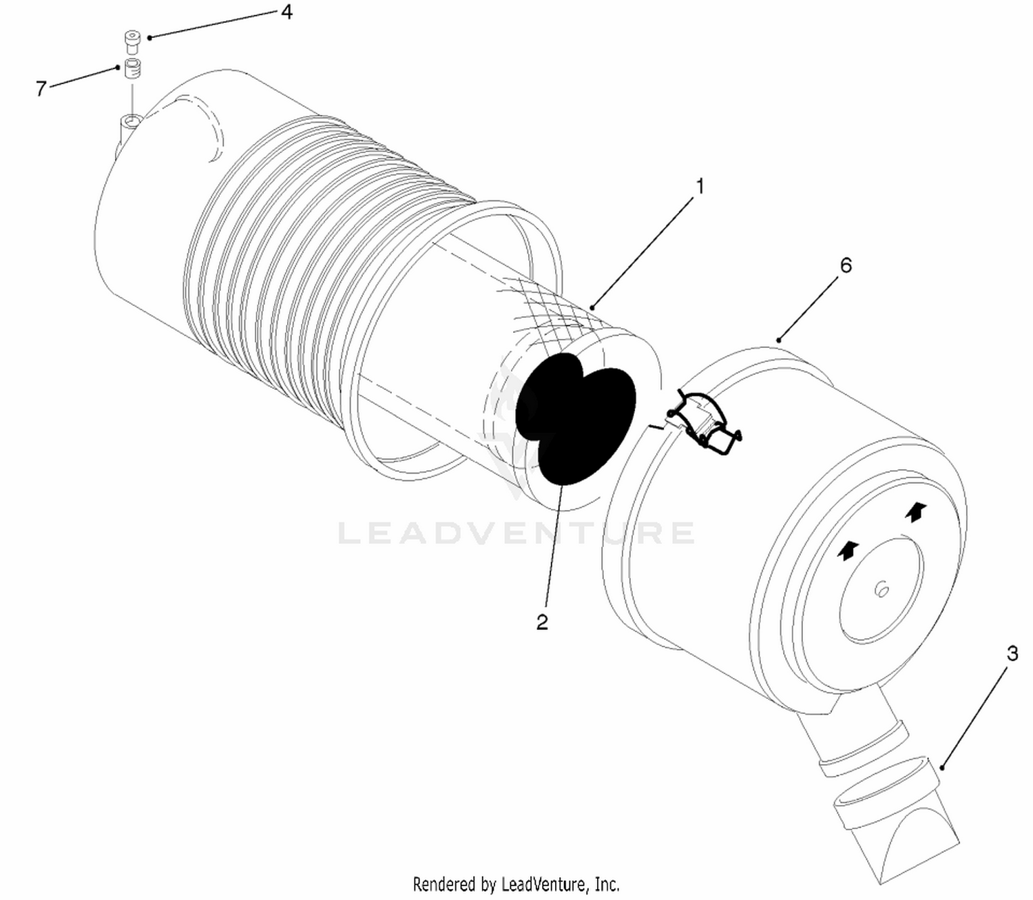 Air Cleaner Assembly #93-7485