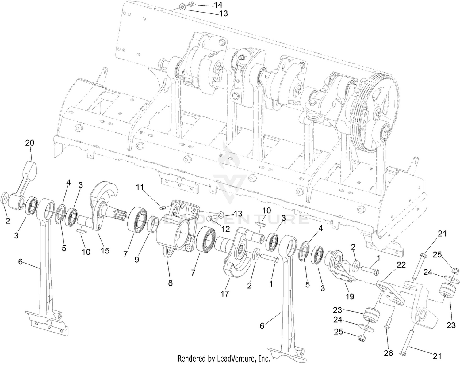 No. 7 and No. 8 Crankarm Assembly