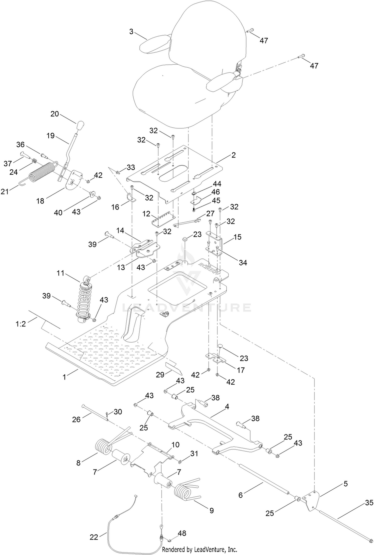 Seat Pan Assembly