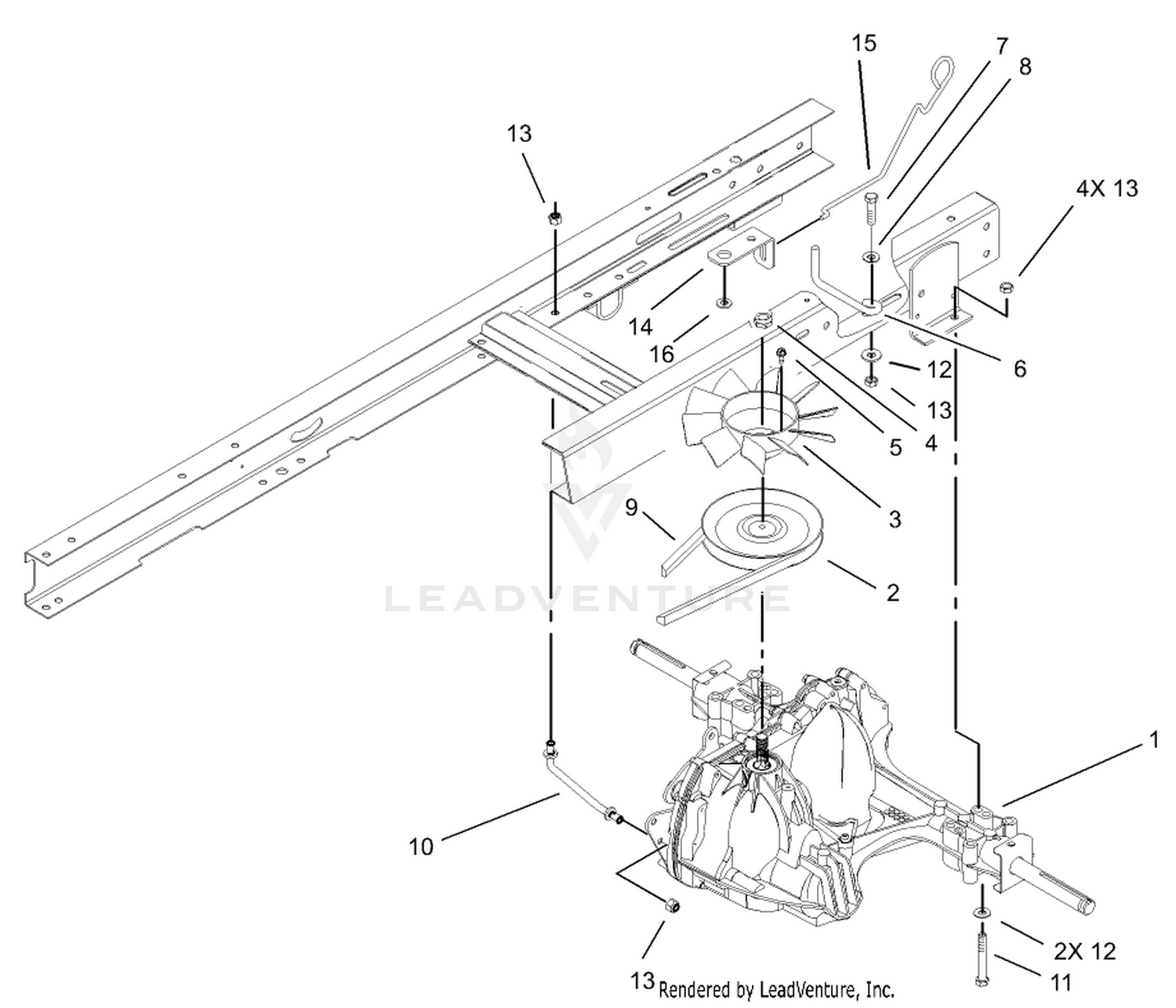 Hydro Transaxle Assembly