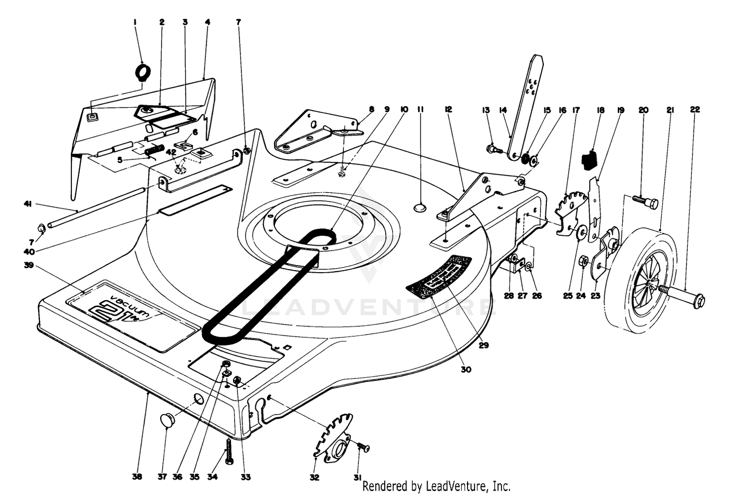 Mower Housing Assembly