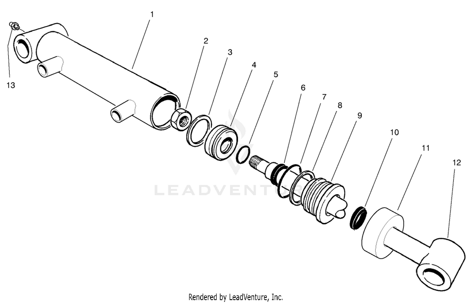 Hydraulic Cylinder No. 93-9310