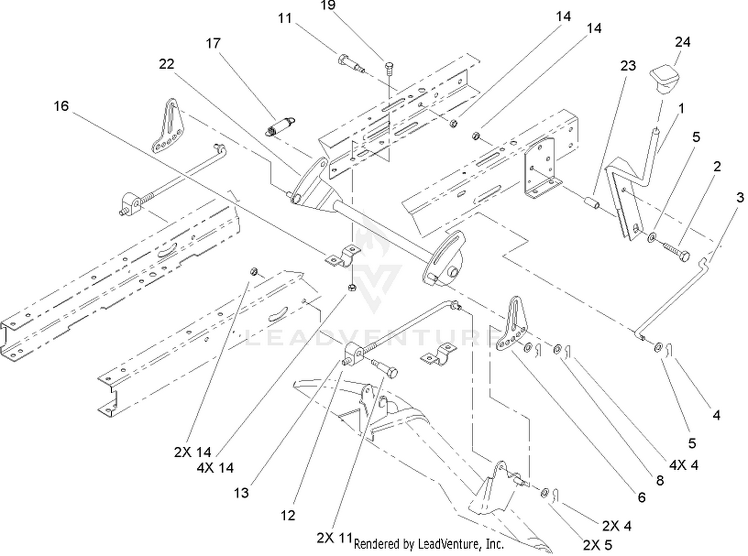 Height-of-Cut Component Assembly