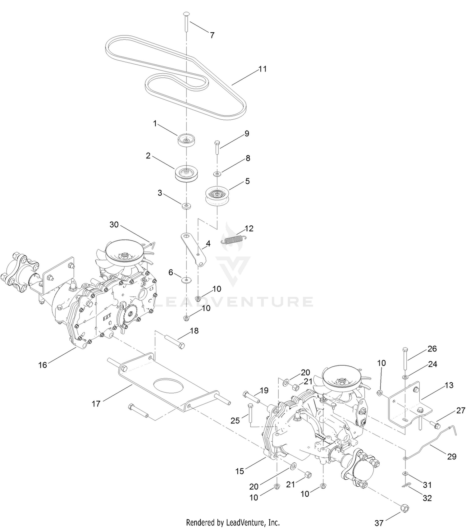 Traction Drive Assembly