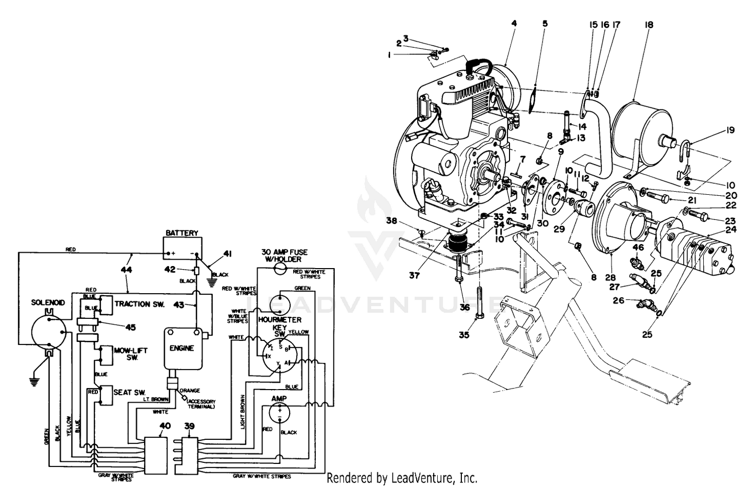 Engine And Wiring Diagram