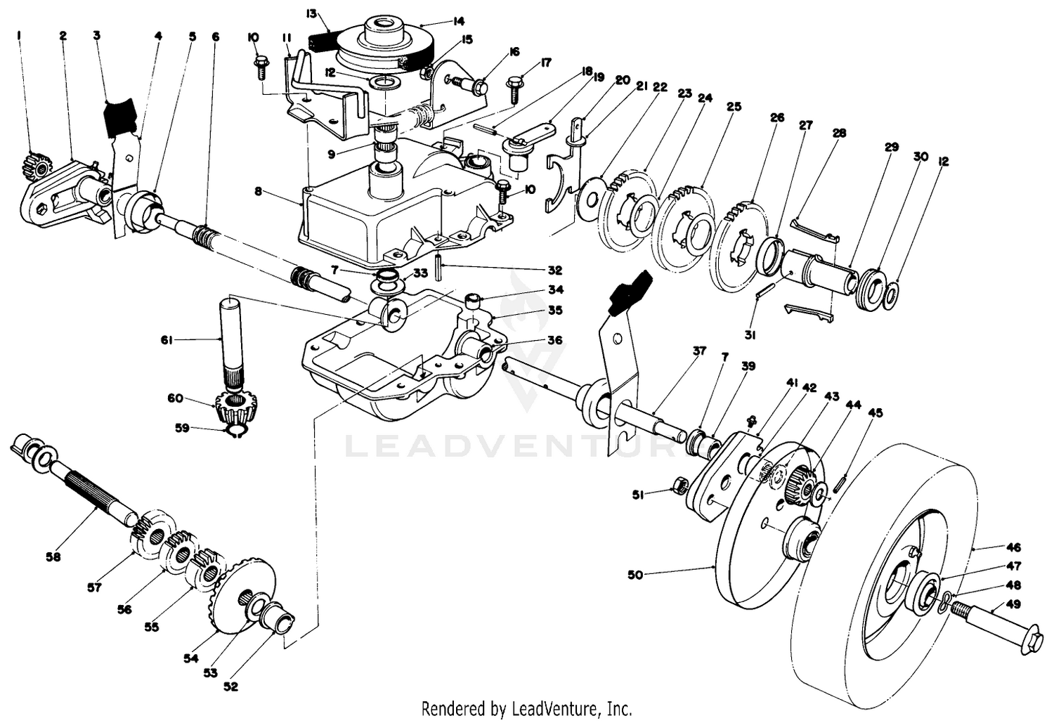 Gear Case Assembly