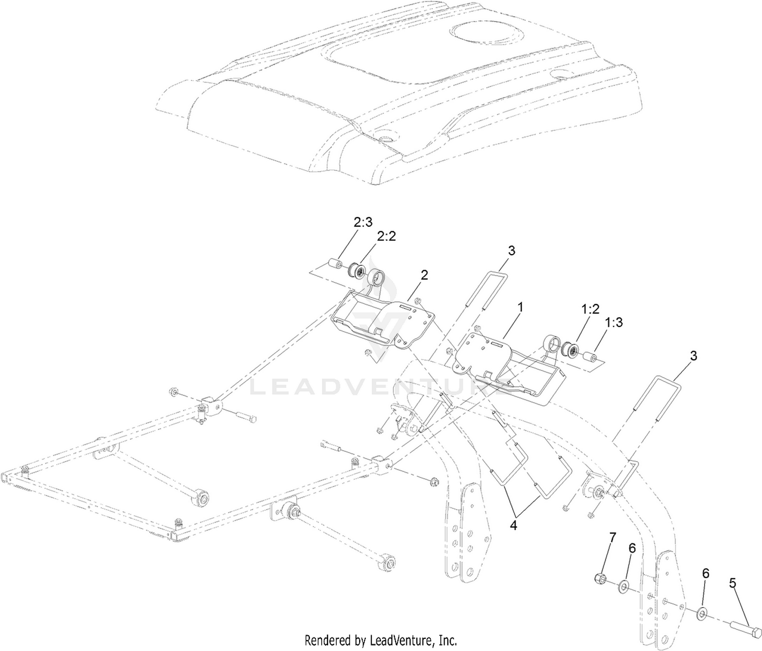 Universal Sunshade Mount No. 136-1830