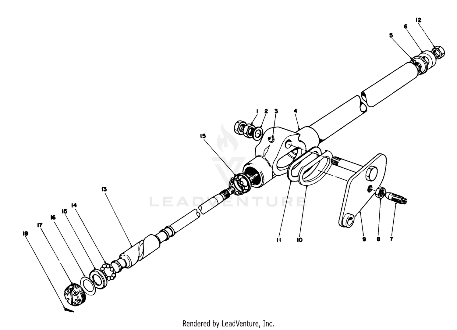 Steering Gear Assembly 33-4350