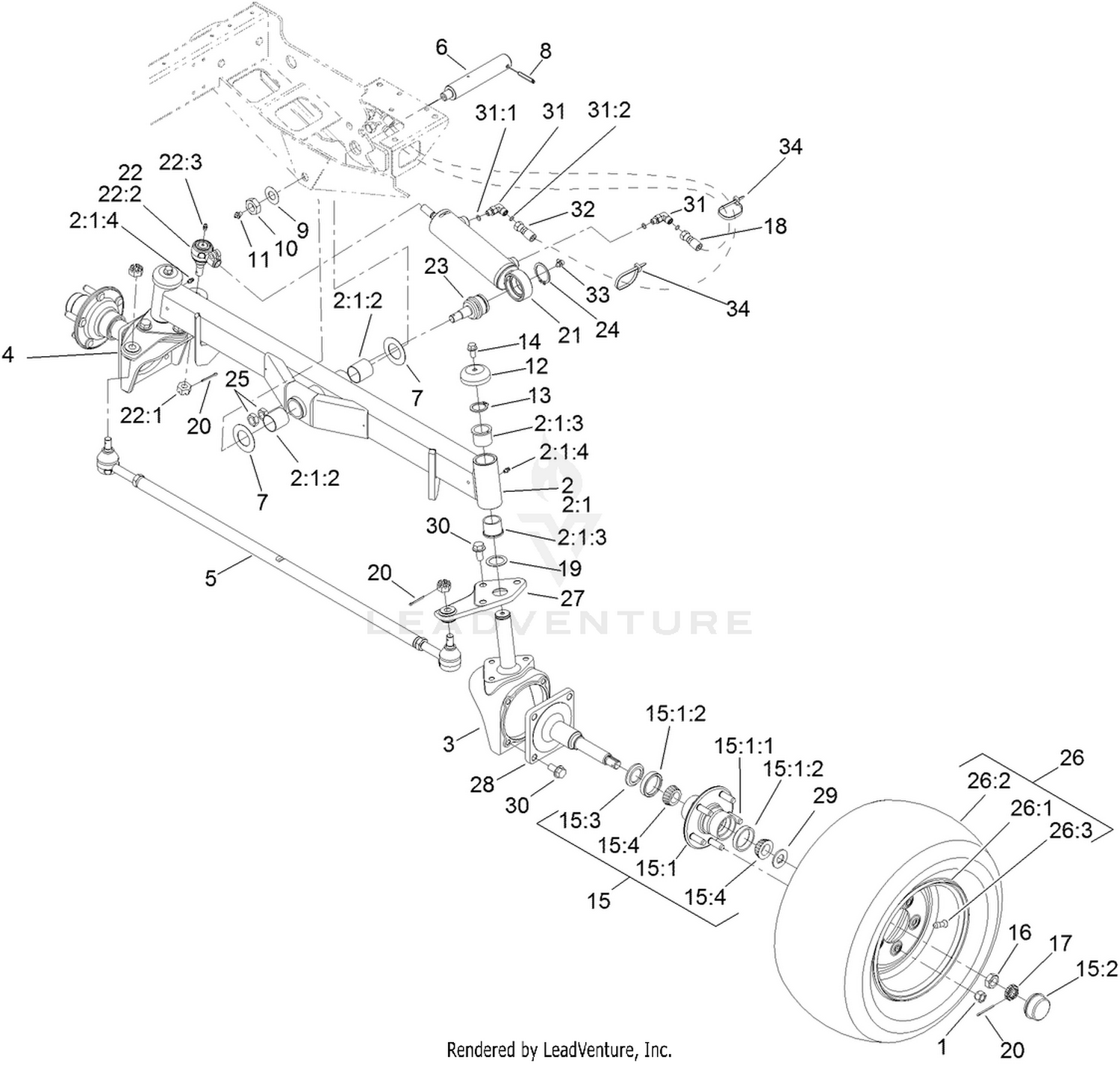 Rear Axle Assembly