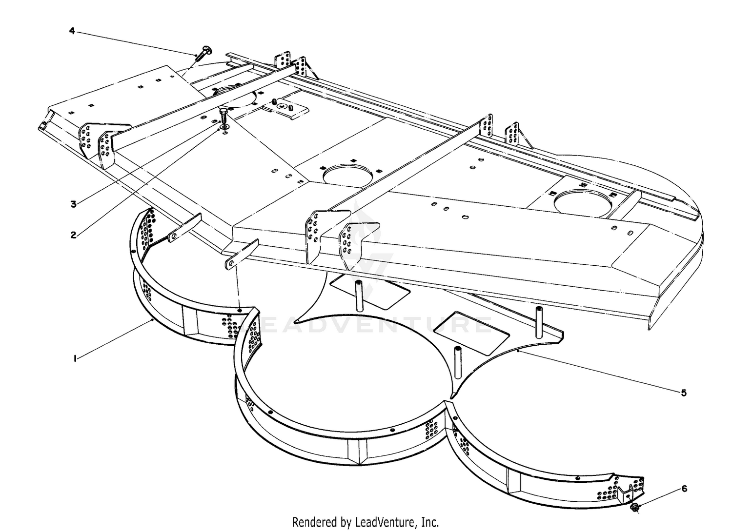 62" Mulcher Kit Model No. 30792 (optional) For Cutting Unit Model No. 30564