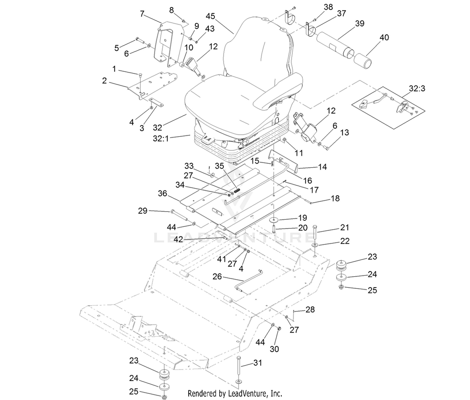 Seat Base and Seat Assembly
