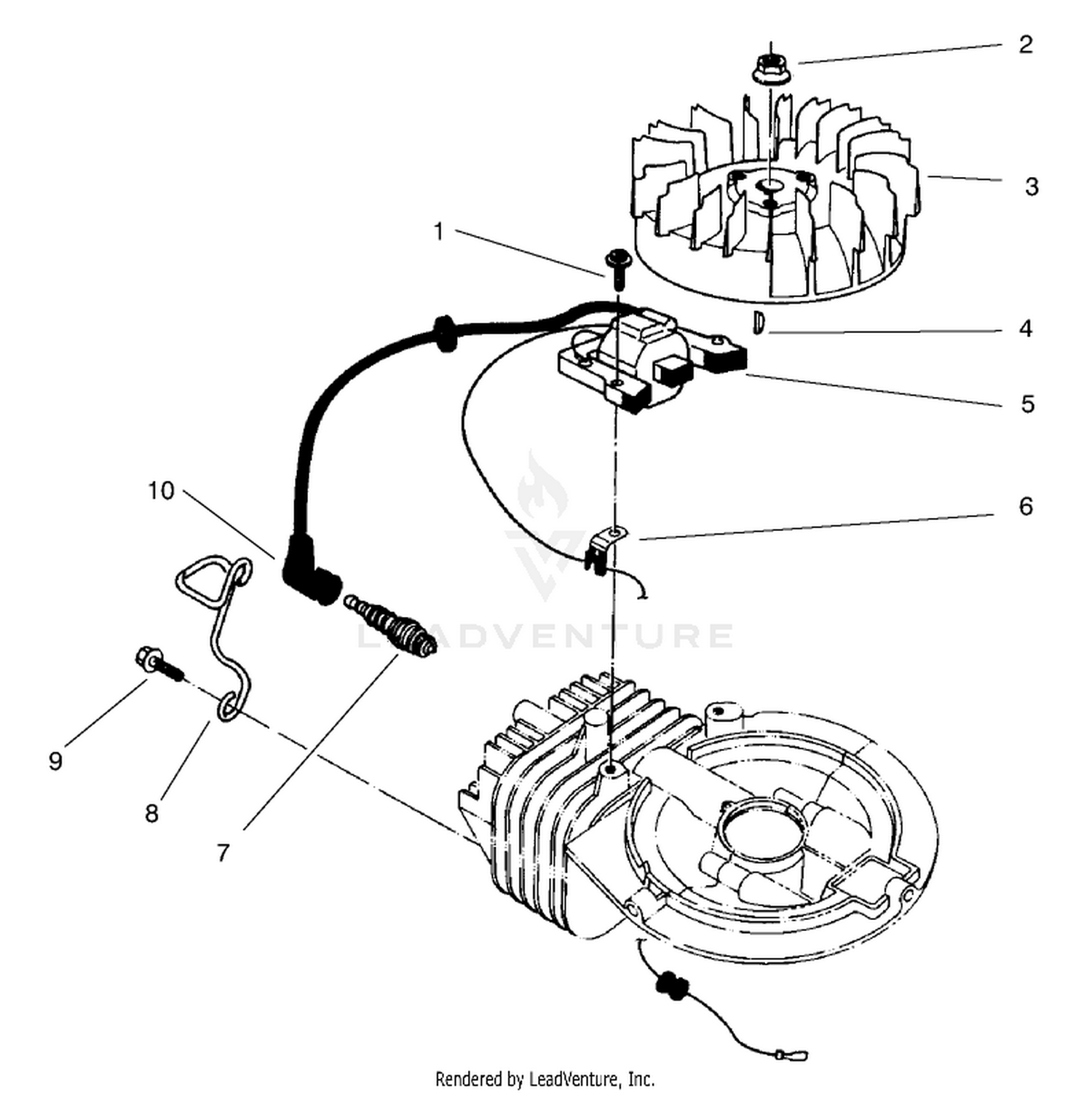 Ignition Assembly (model No. 47pt7-3)