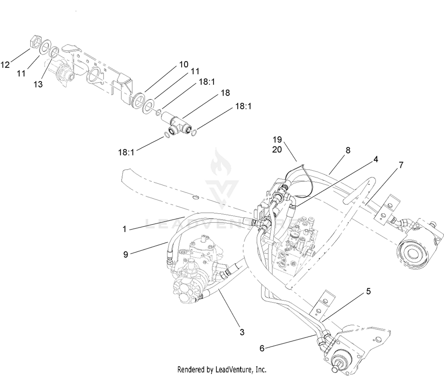 Hydraulic Traction Assembly