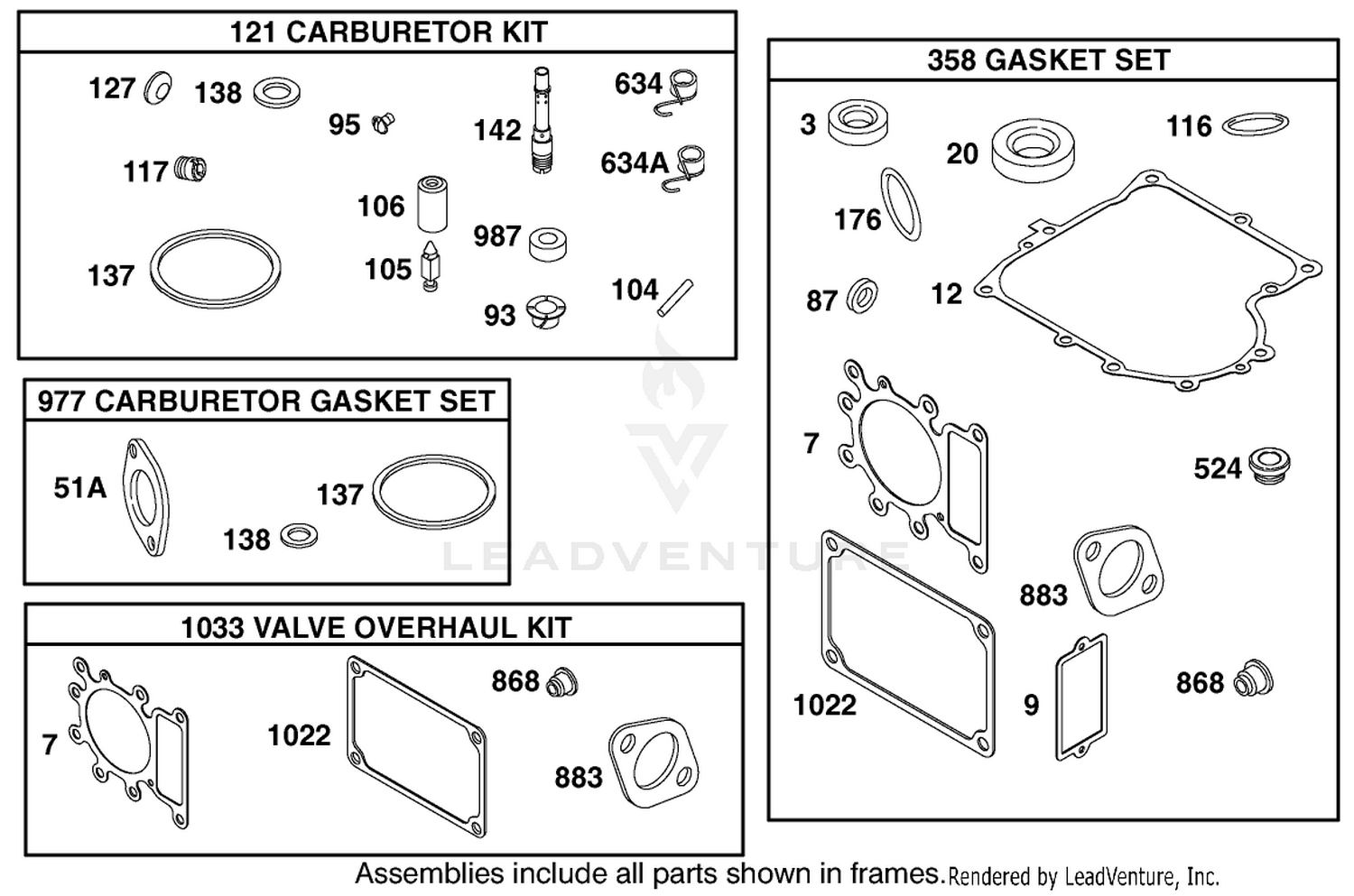 Engine Briggs  Stratton Model 28q777-0690-E1 9