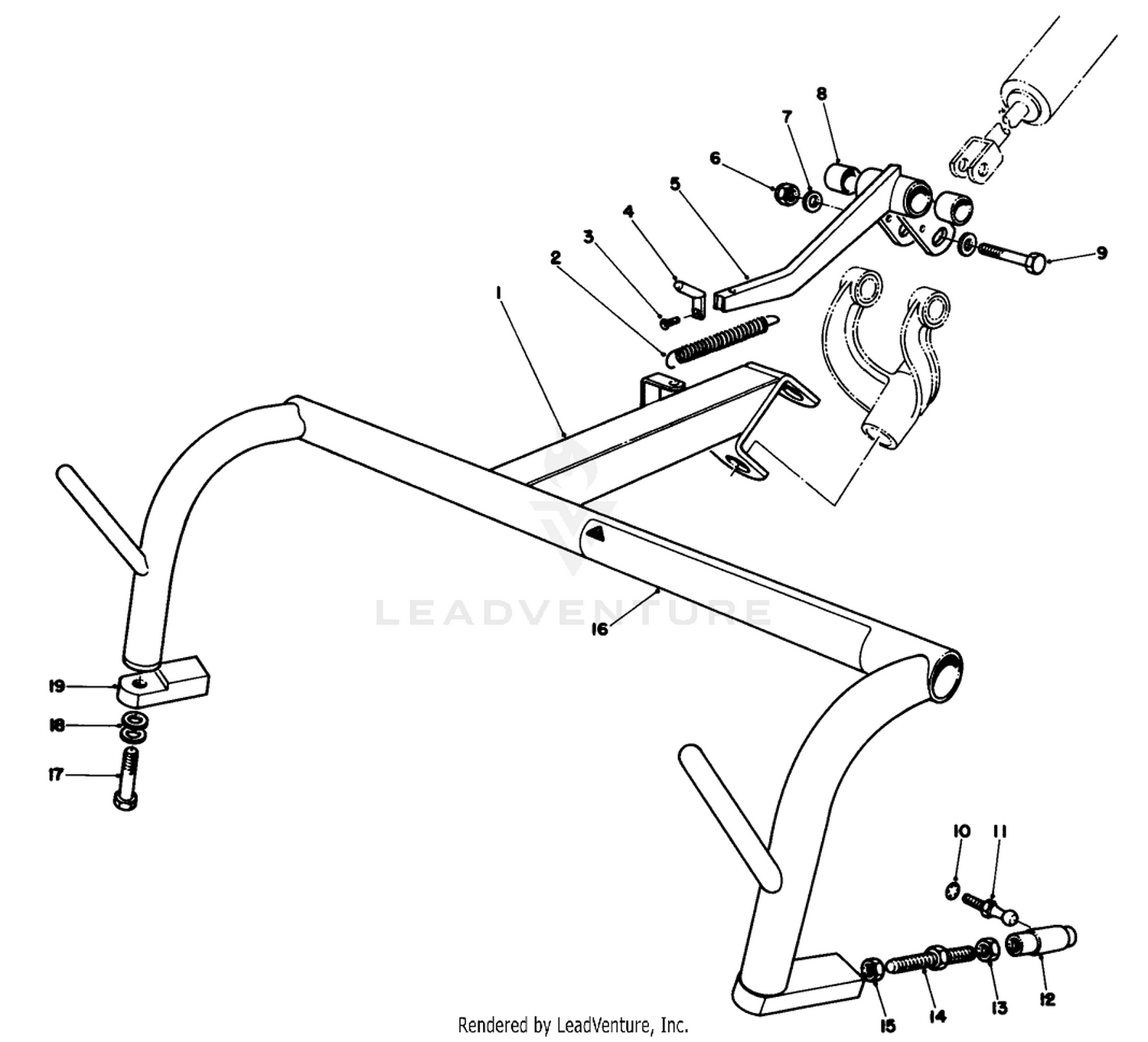 Direct Suspension Pull Frame Kit Model No. 04452 (optional)(continued)