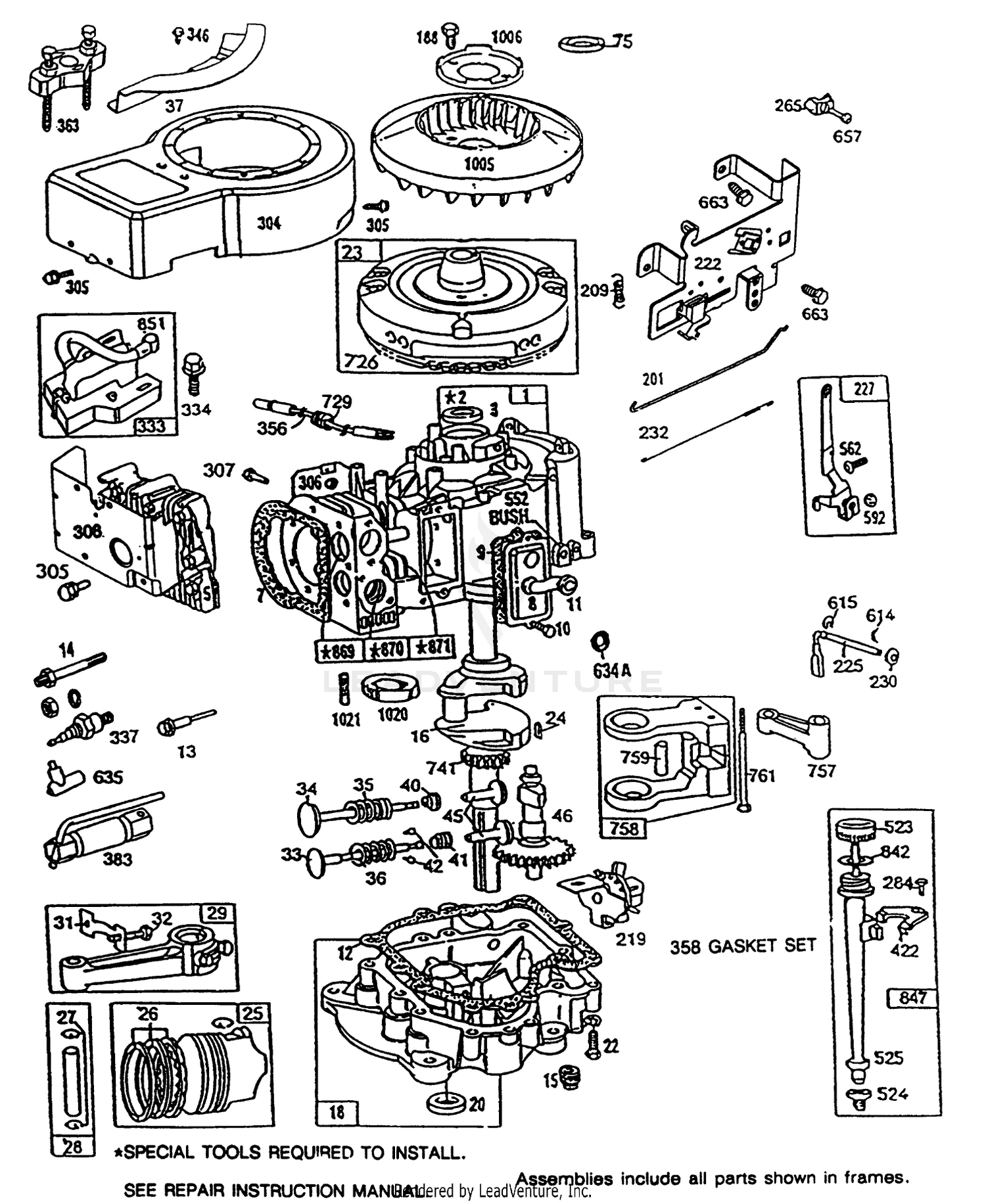 Briggs  Stratton Model No. 286707-0119-01