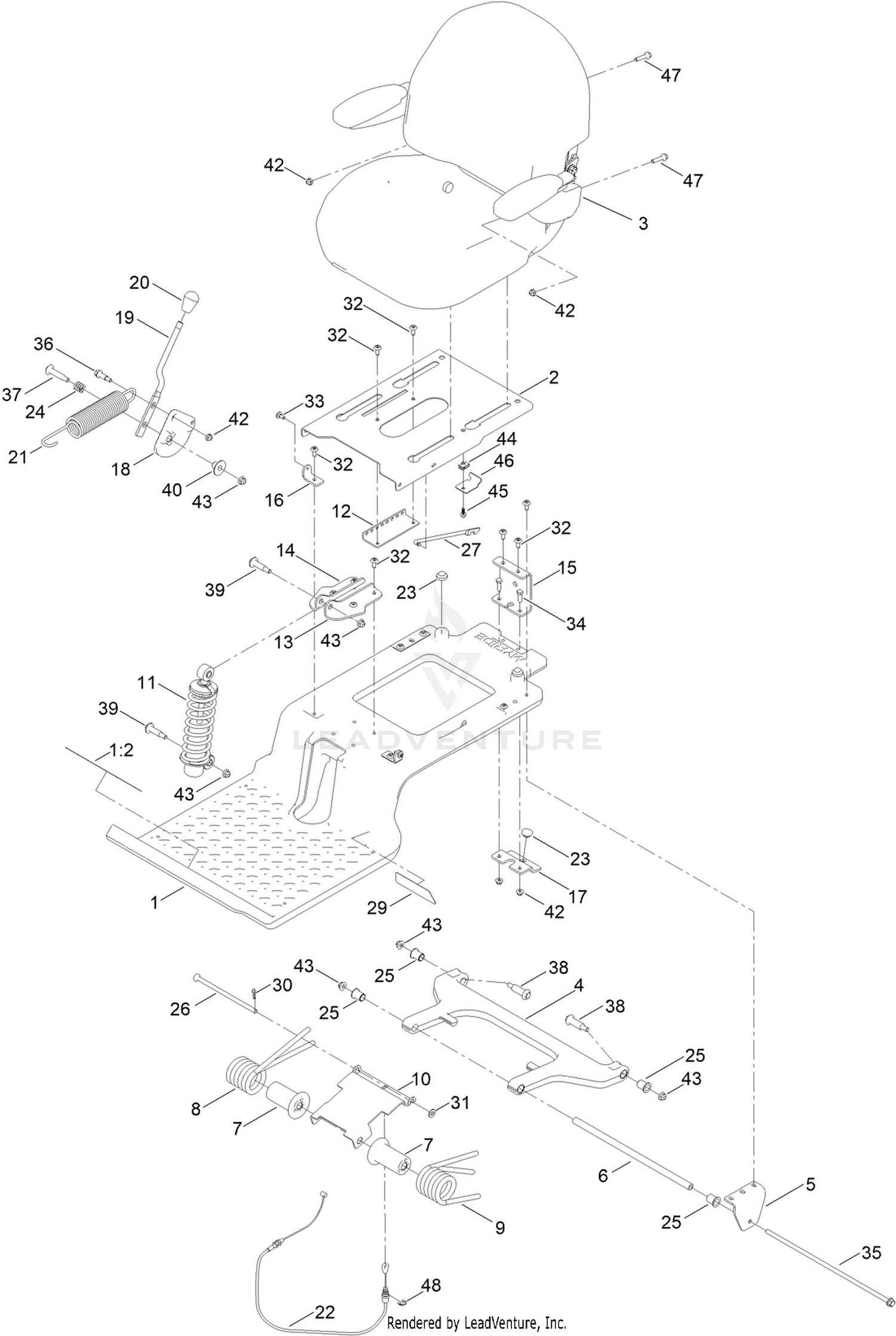 Seat Pan Assembly