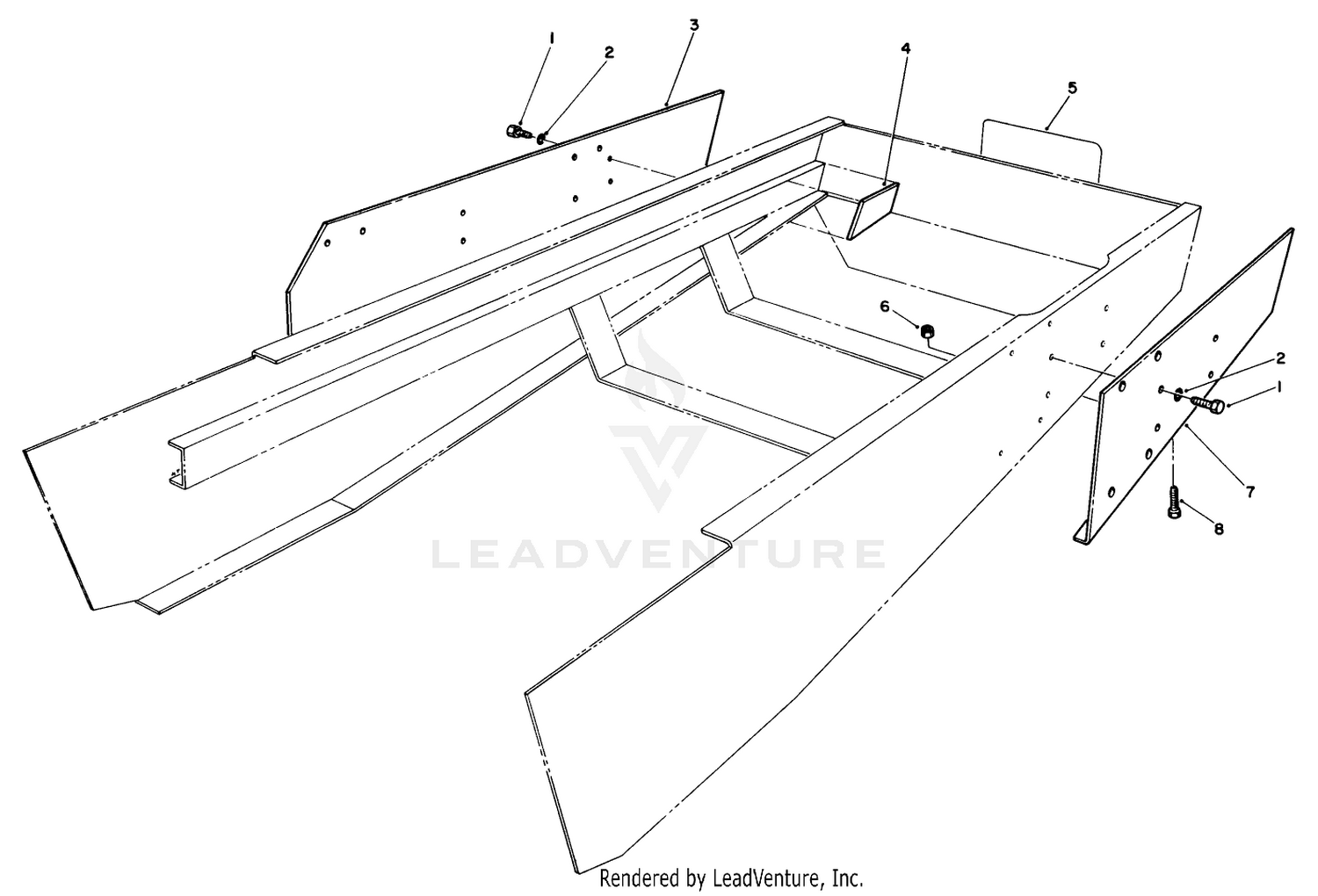 Frame Kit Groundsmaster 217d