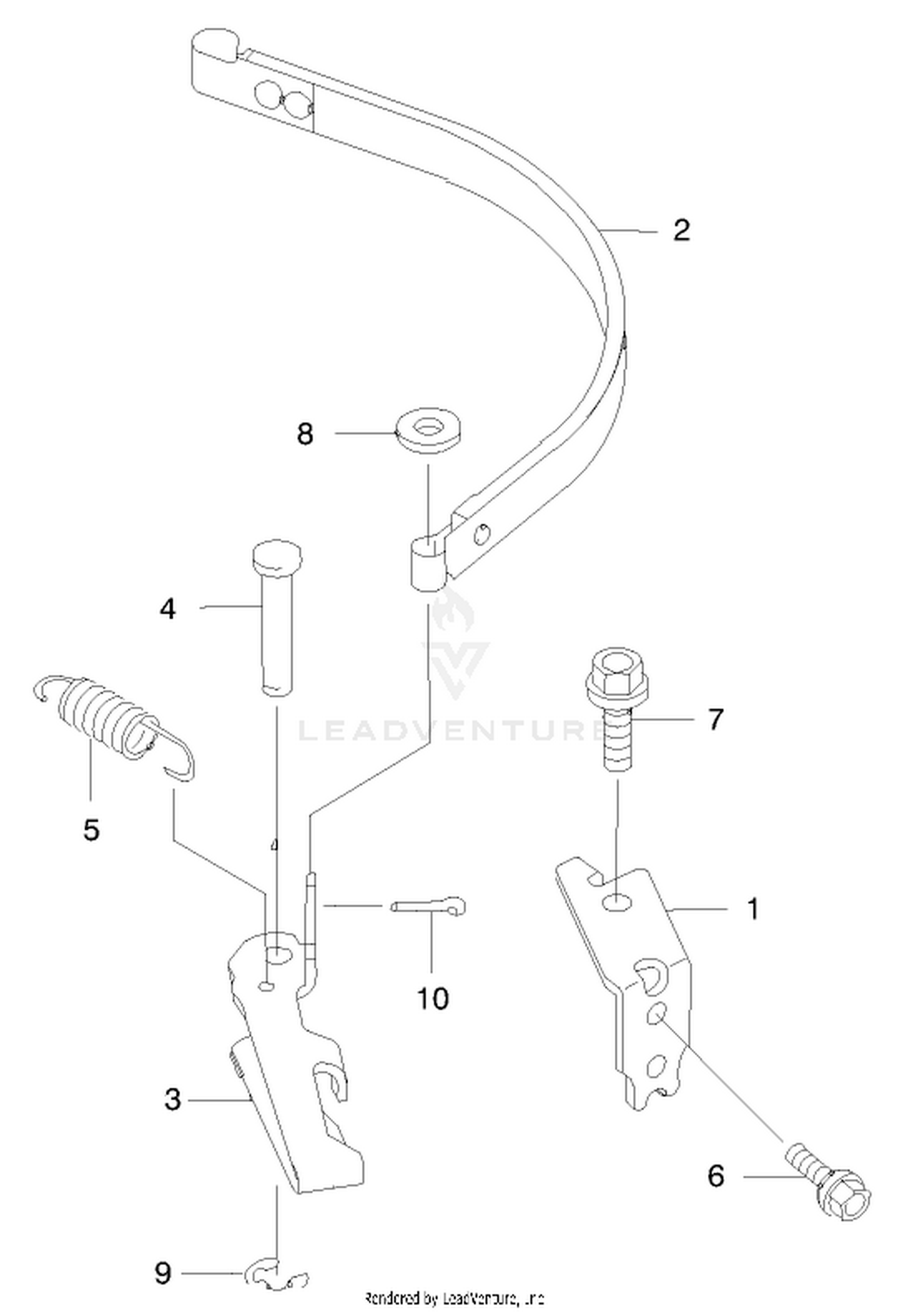 Brake/cover