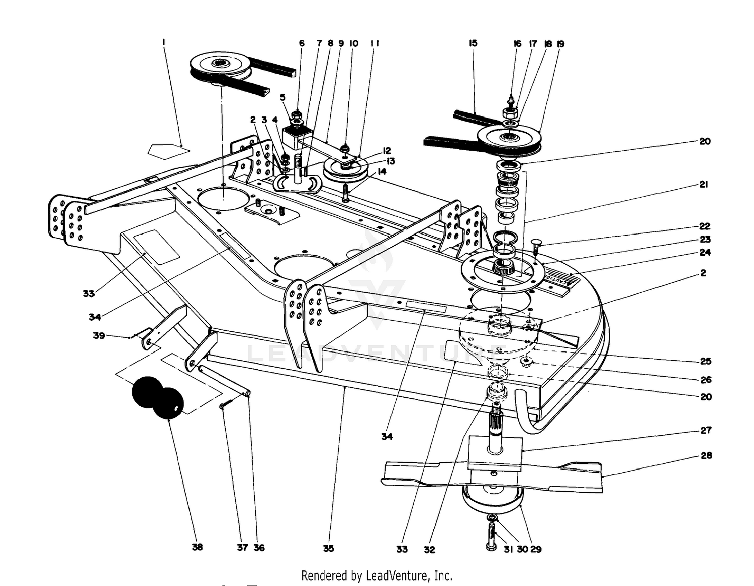 Cutting Unit Model No. 30568
