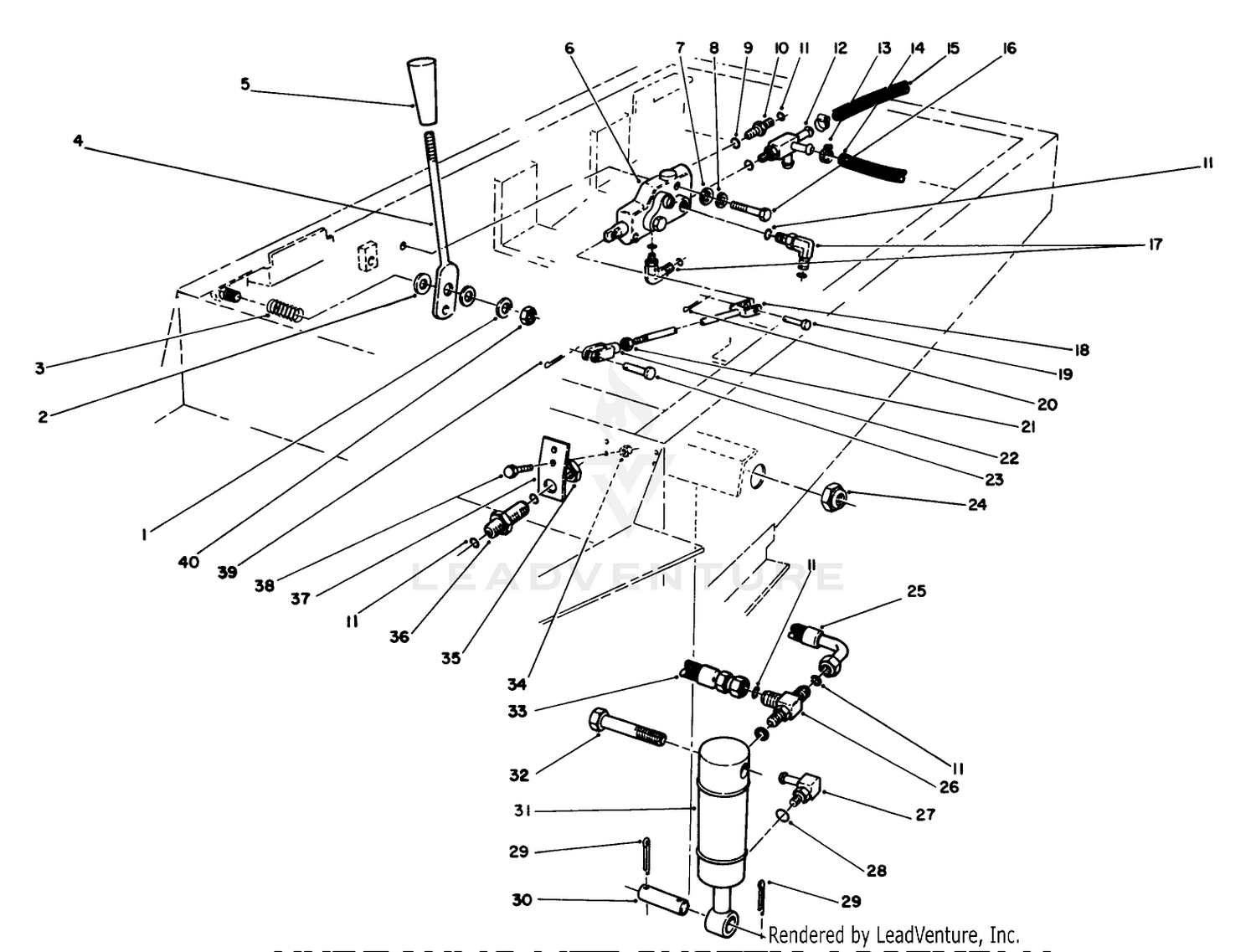 HYDRAULIC LIFT SYSTEM ASSEMBLY