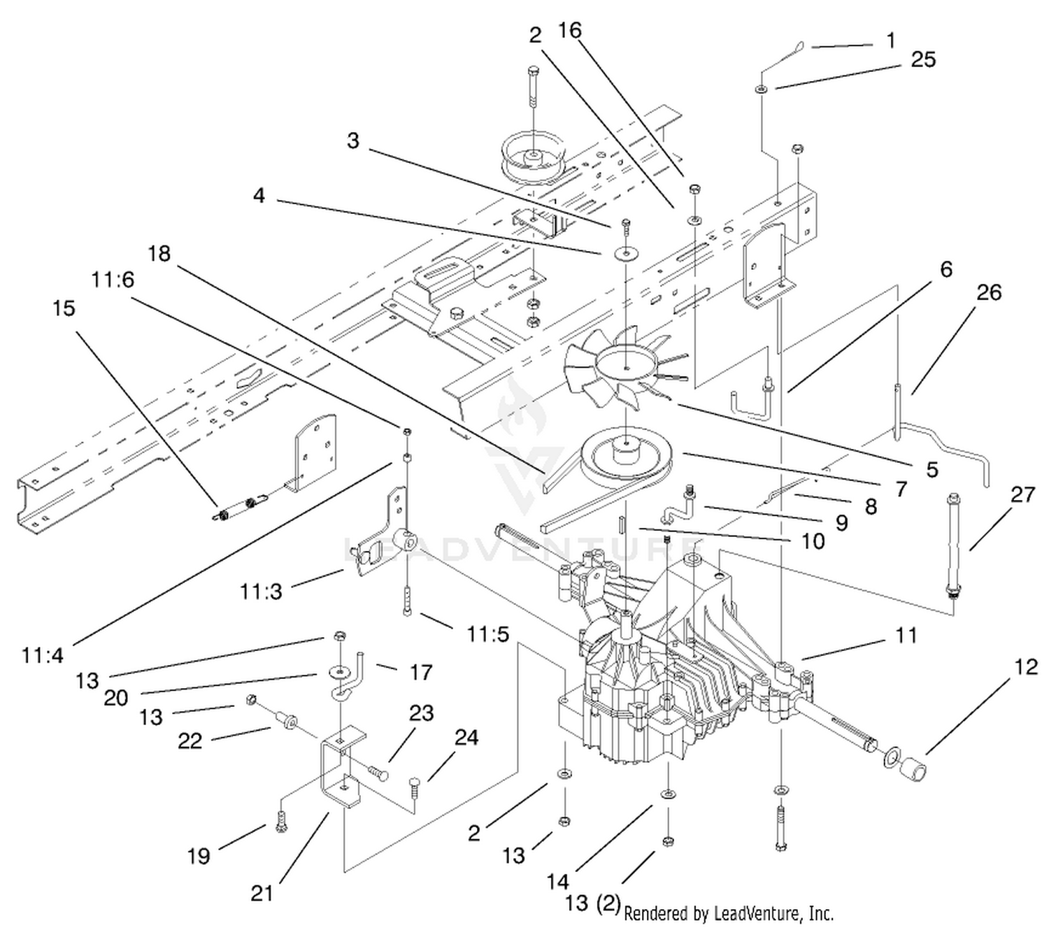 Hydro Transaxle Assembly