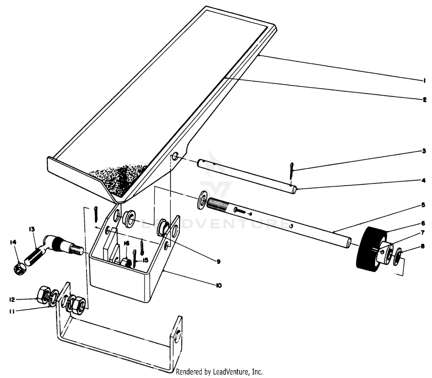 Traction Pedal Assembly