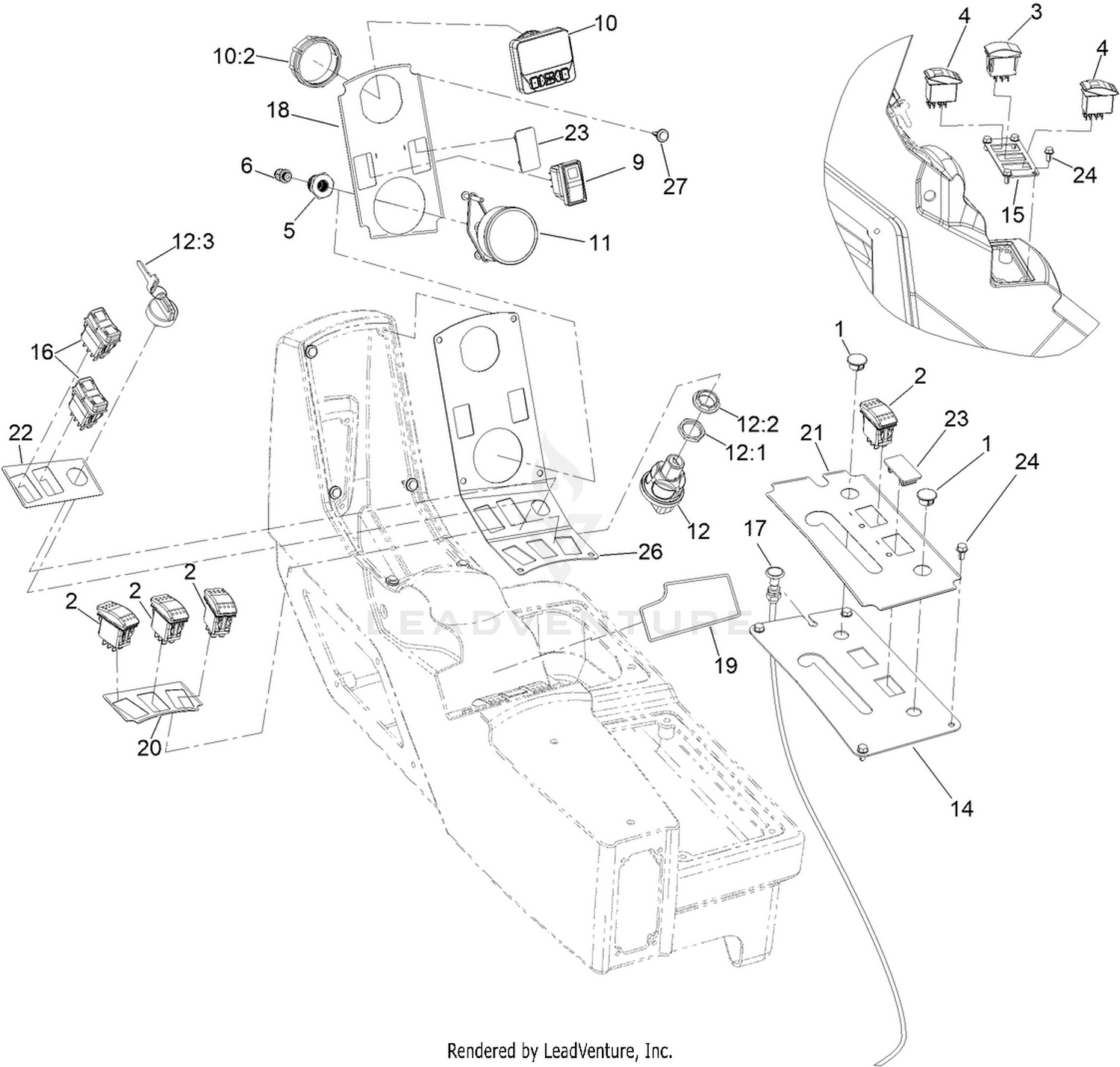 Control Console Assembly