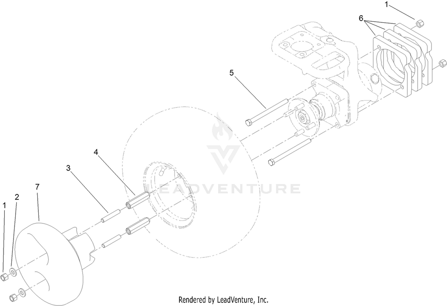 Three-Wheel Drive Weight Assembly No. 120-5750