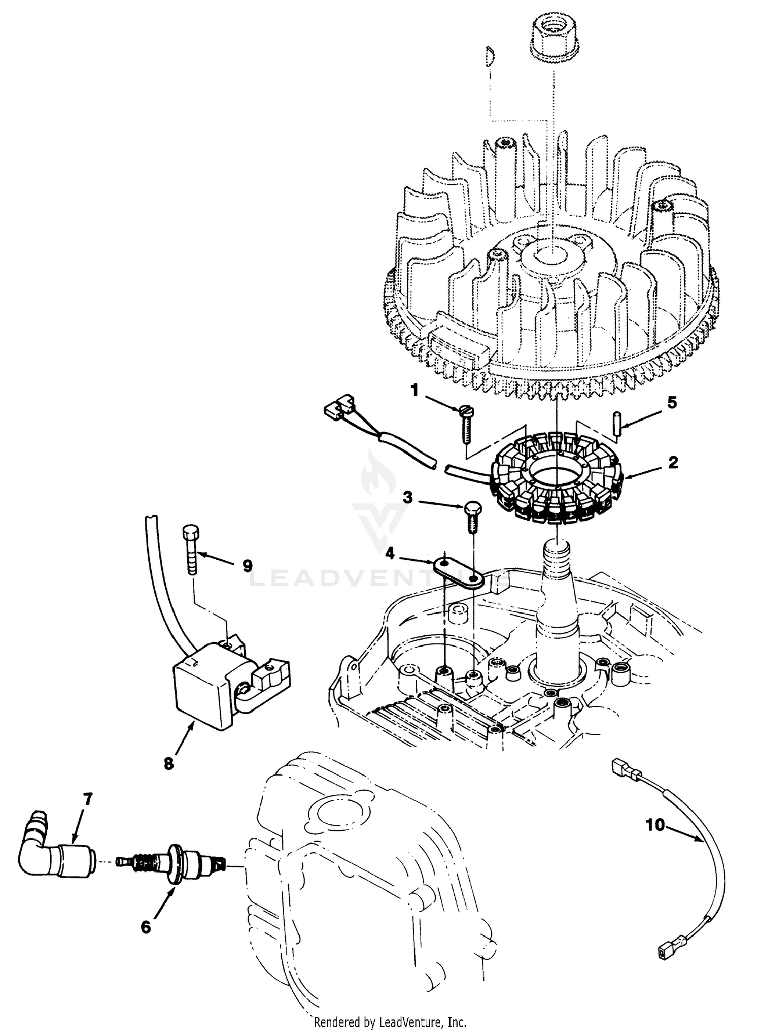 12hp Engine Ignition Assembly