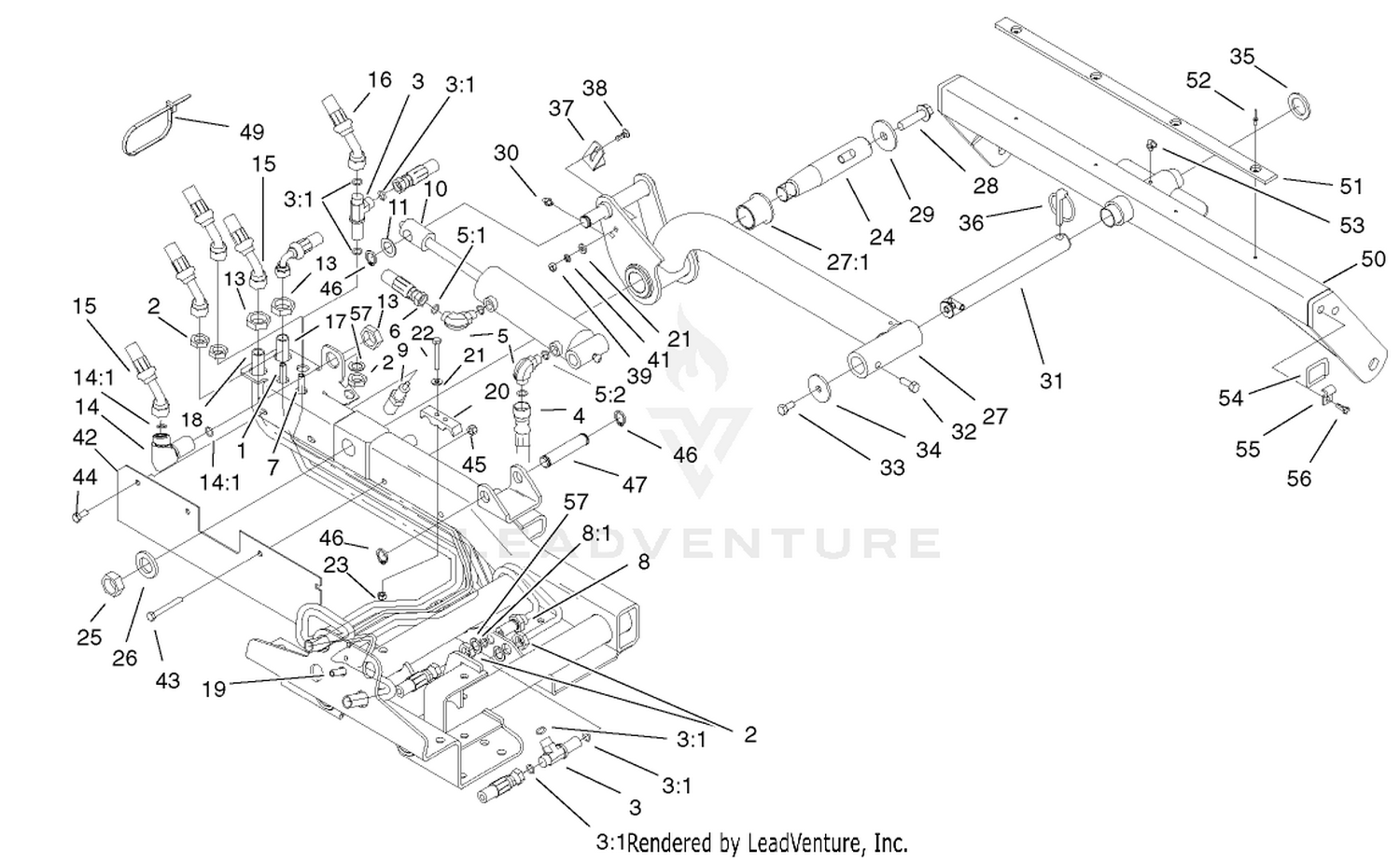Rear Liftarm Assembly