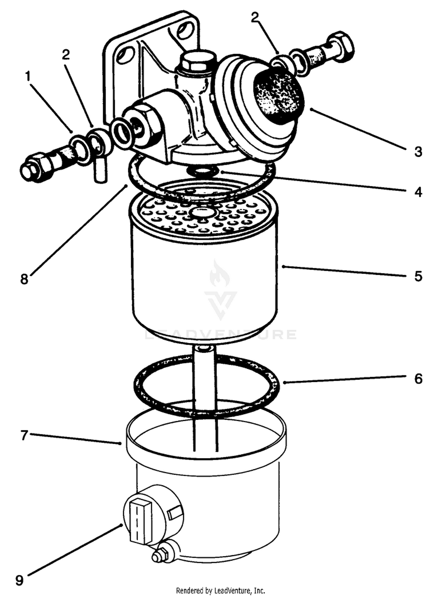 Fuel Filter Assembly No. 76-5300