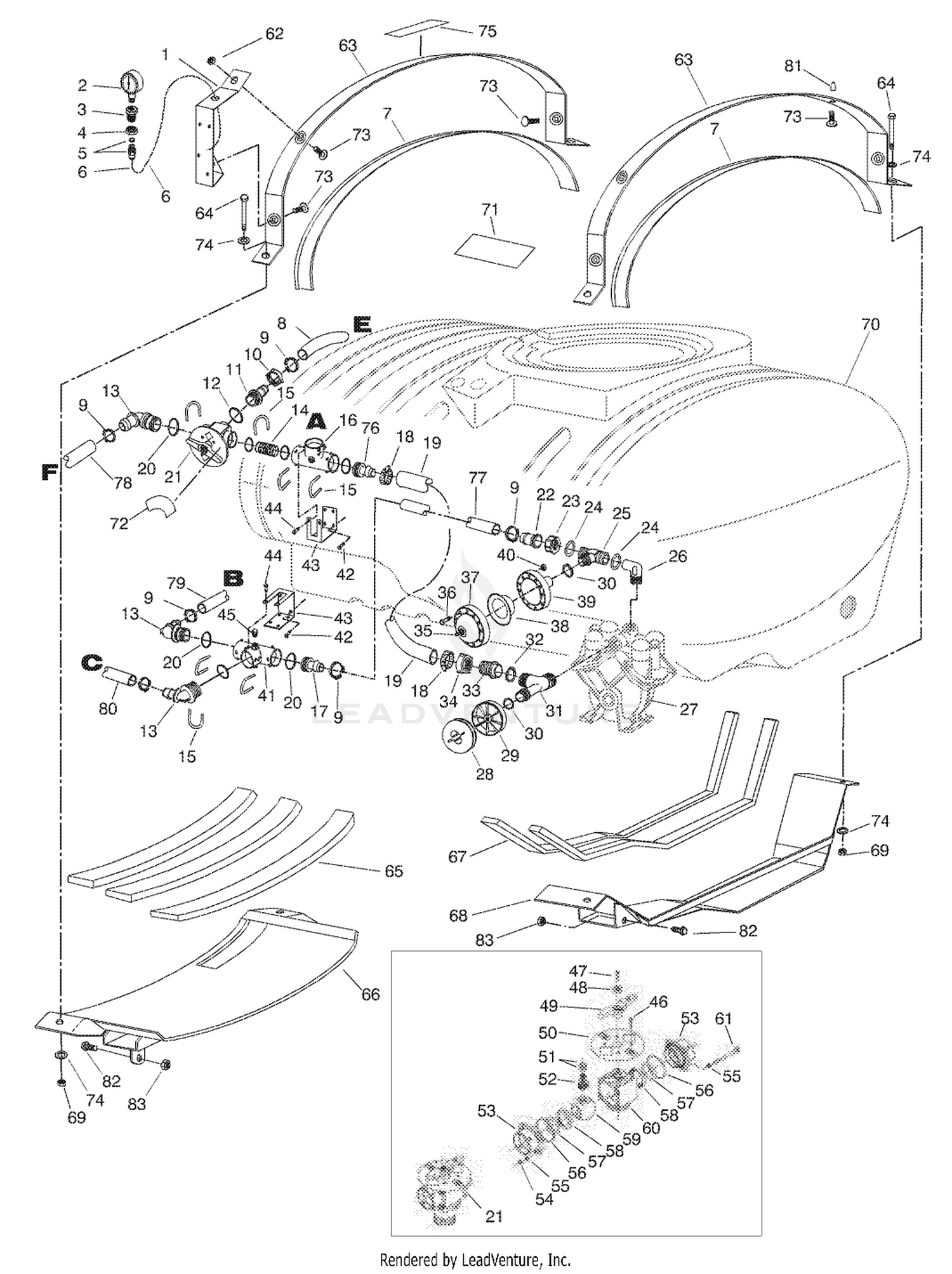TANK/SADDLE ASM