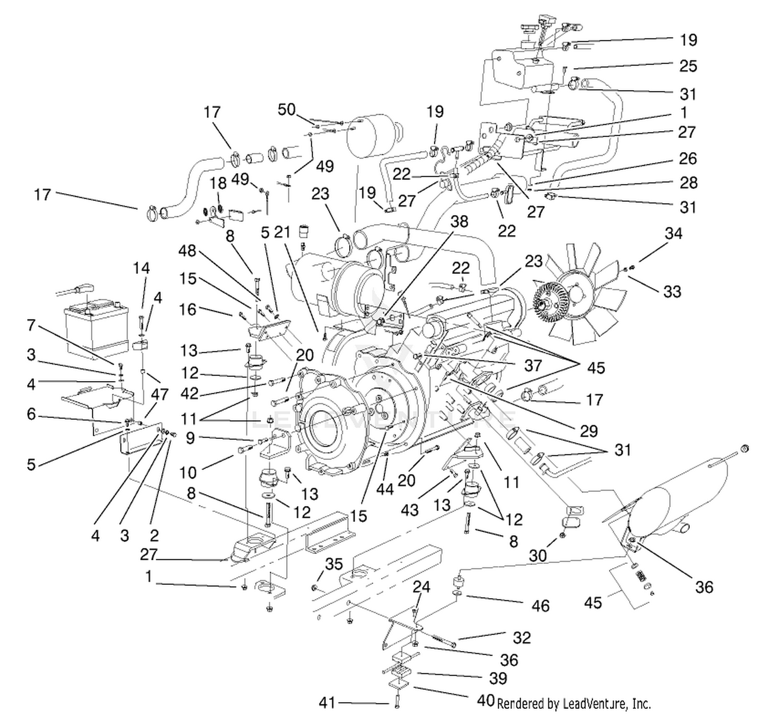 Engine Fasteners Installation Assembly