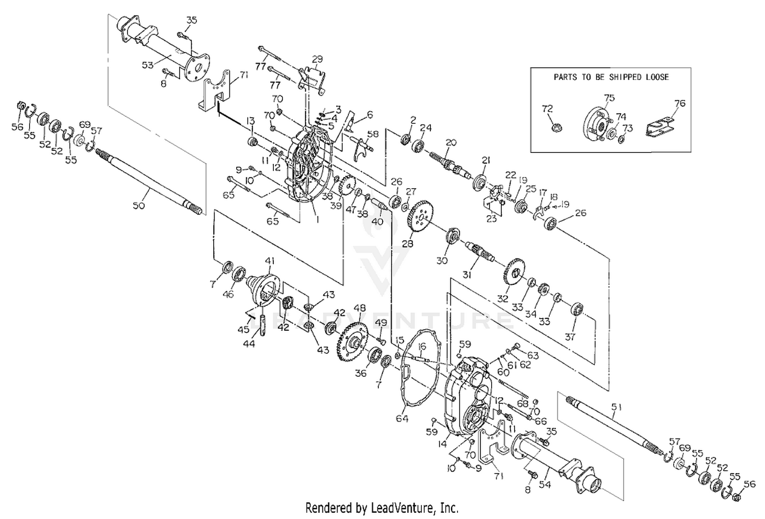 Transaxle Assembly No. 99-7941