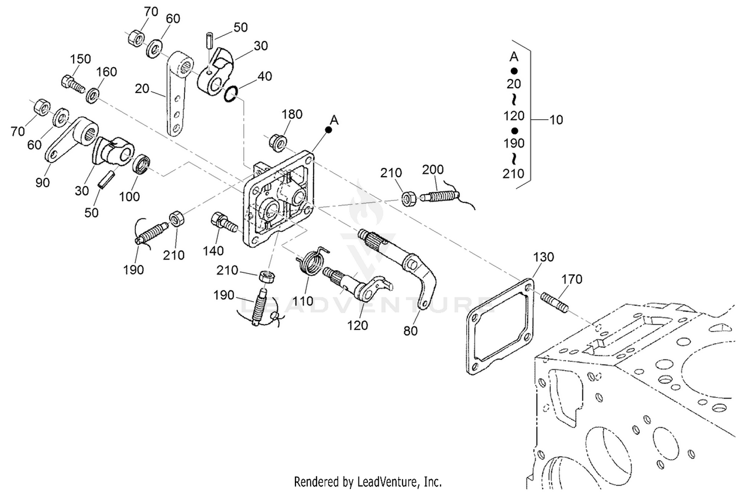 Speed Control Plate Assembly