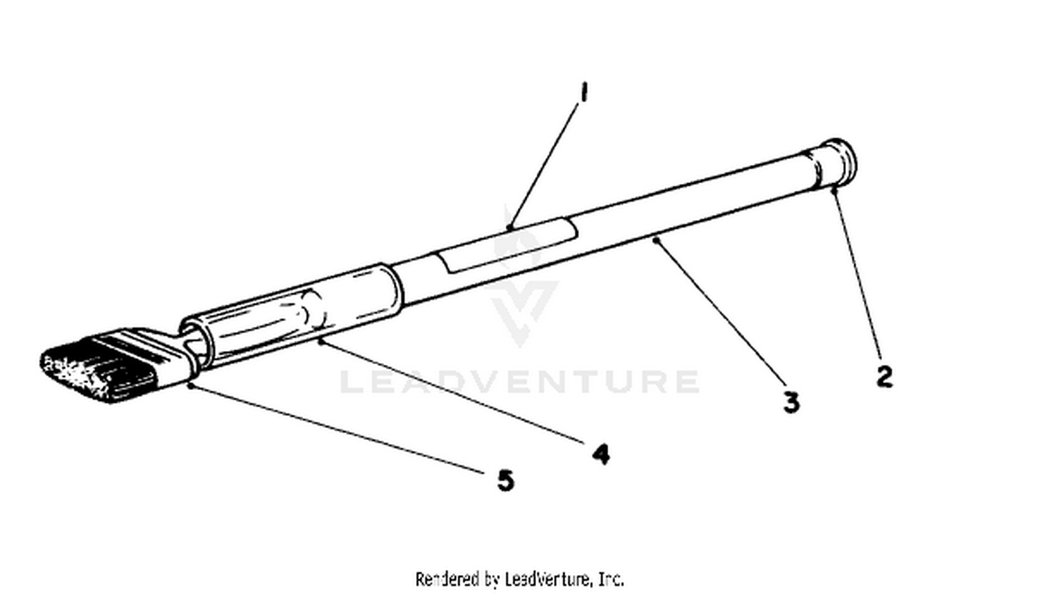 Backlapping Brush Assembly No. 29-9100