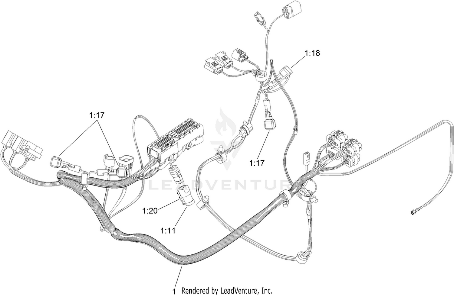 Engine Wire Harness Assembly