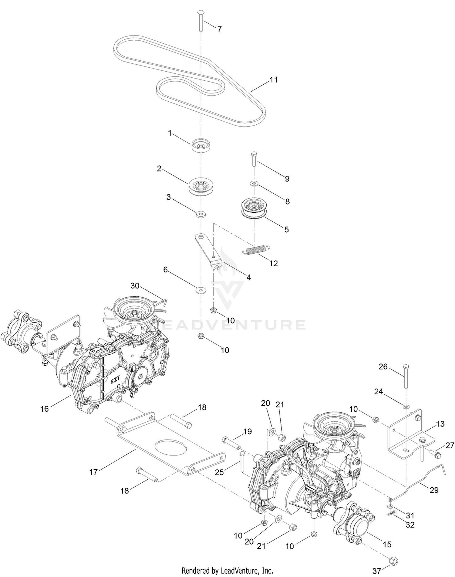 Traction Drive Assembly