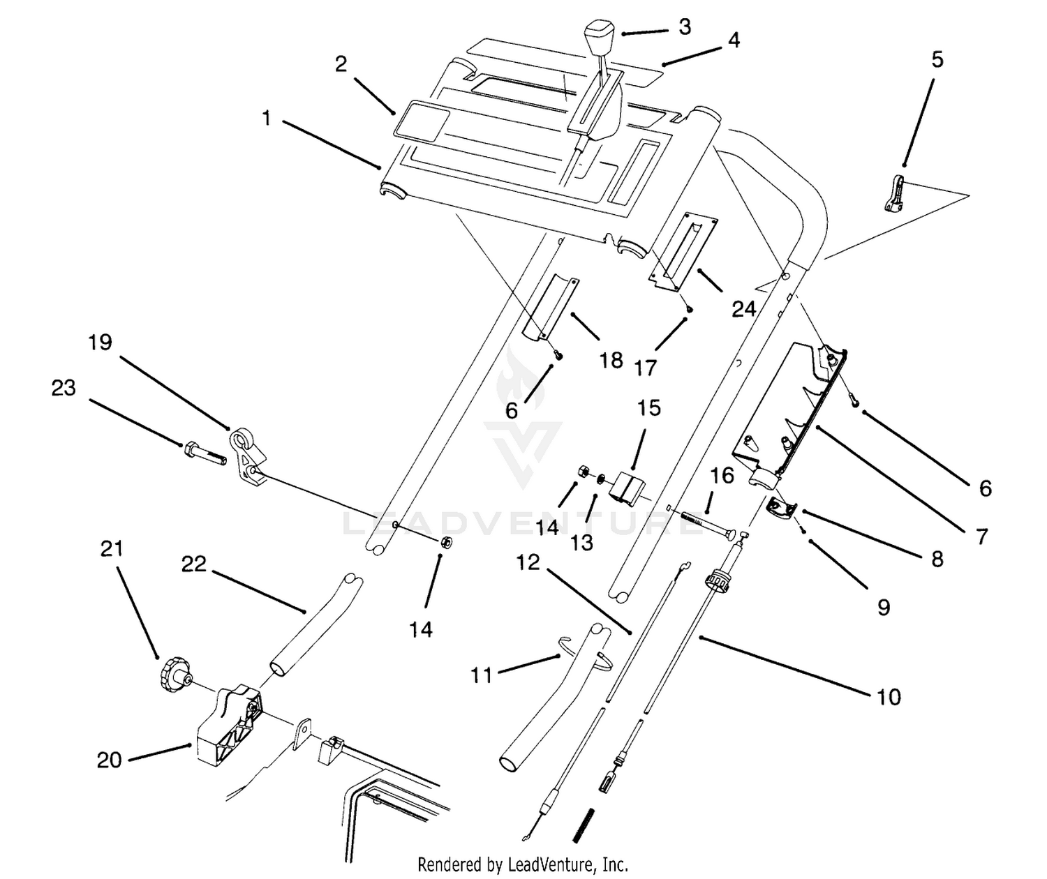 S.p. Handle Assembly