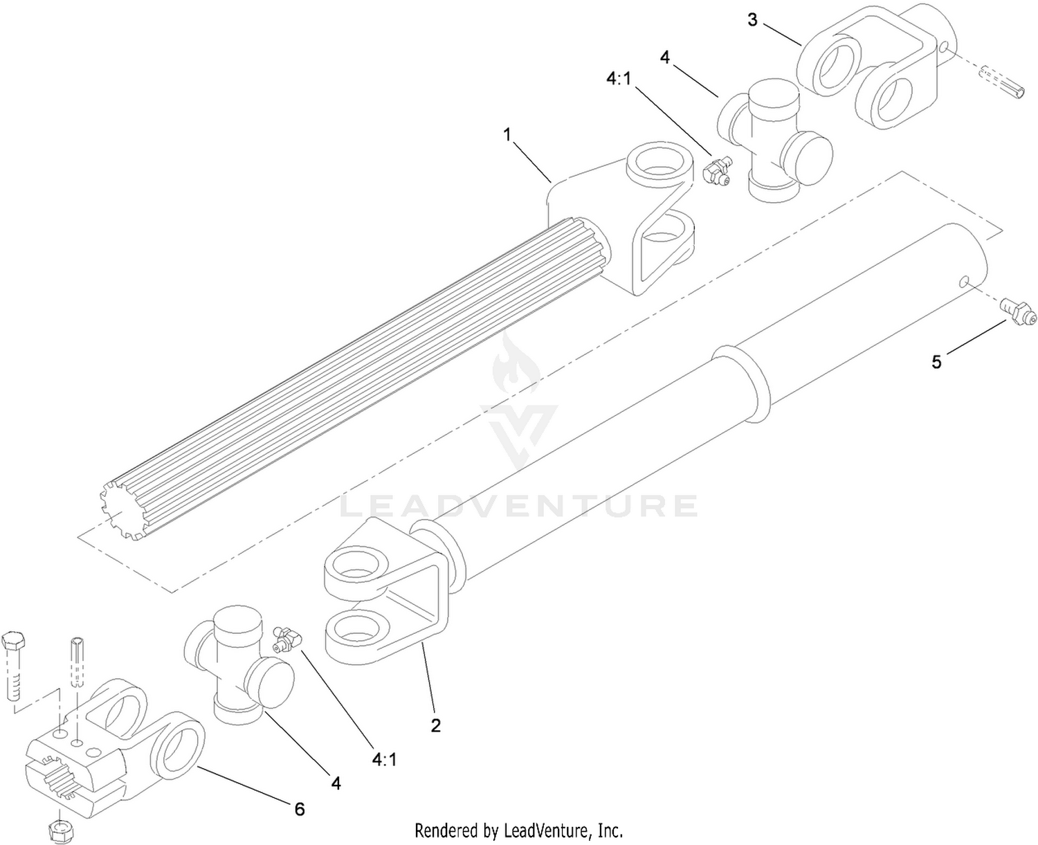 Driveshaft Assembly No. 93-9996