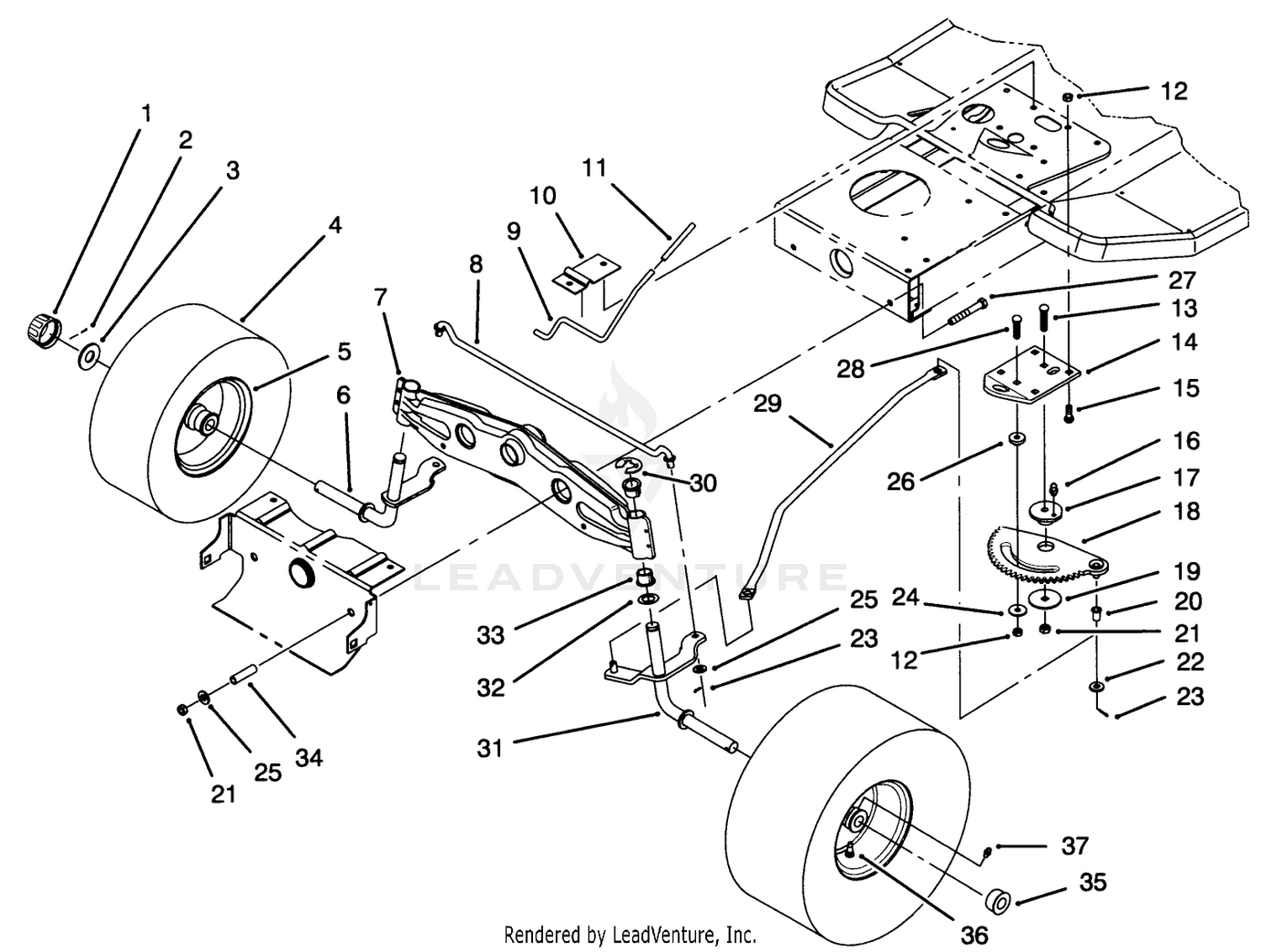 Front Axle Assembly