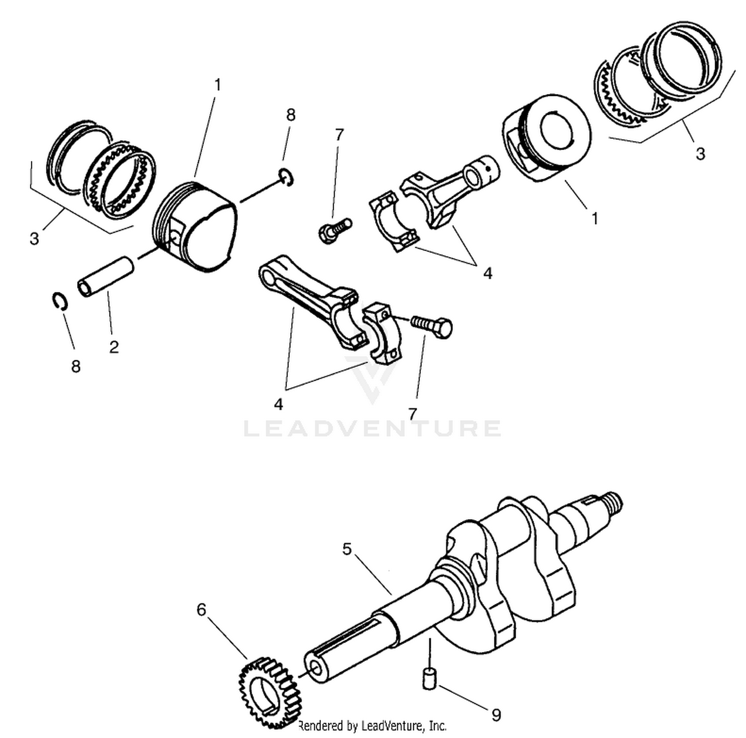 Piston  Crankshaft Assembly