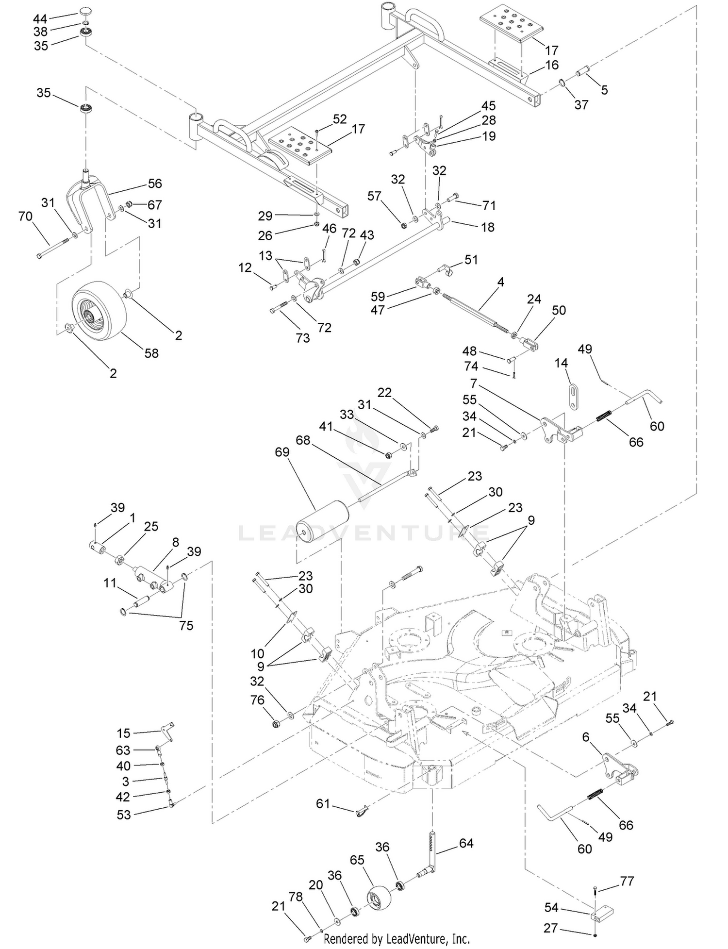 Flat Frame Assembly