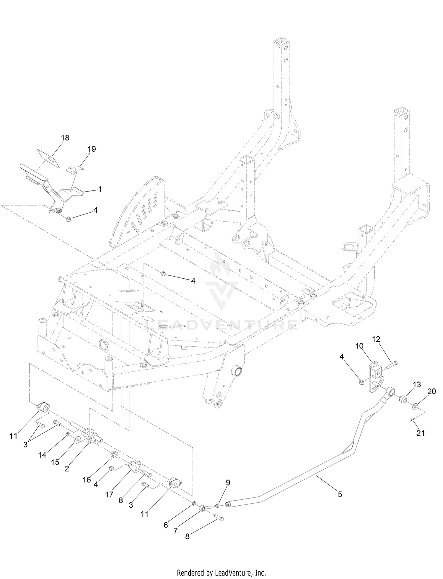 Traction Pedal Assembly