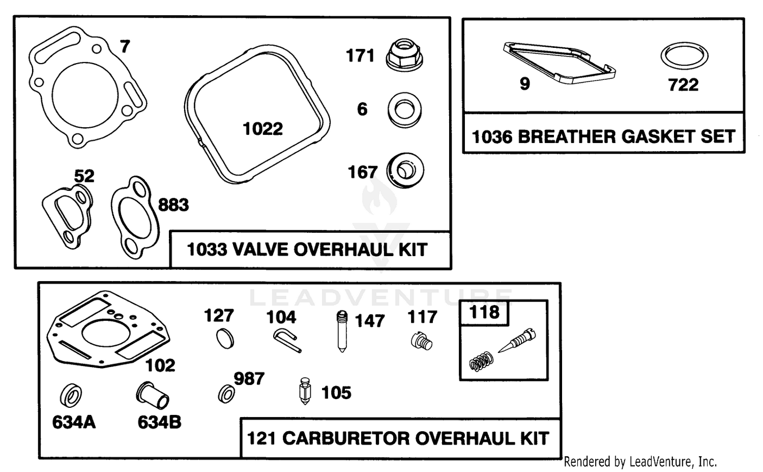 Engine Briggs  Stratton Model 303447-0446-01 9